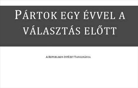 Pártok egy évvel a választás előtt