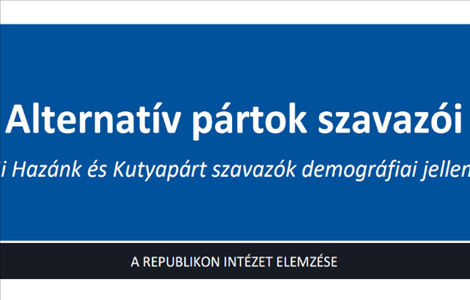Alternatív pártok szavazói - A Mi Hazánk és Kutyapárt szavazók demográfiai jellemzői